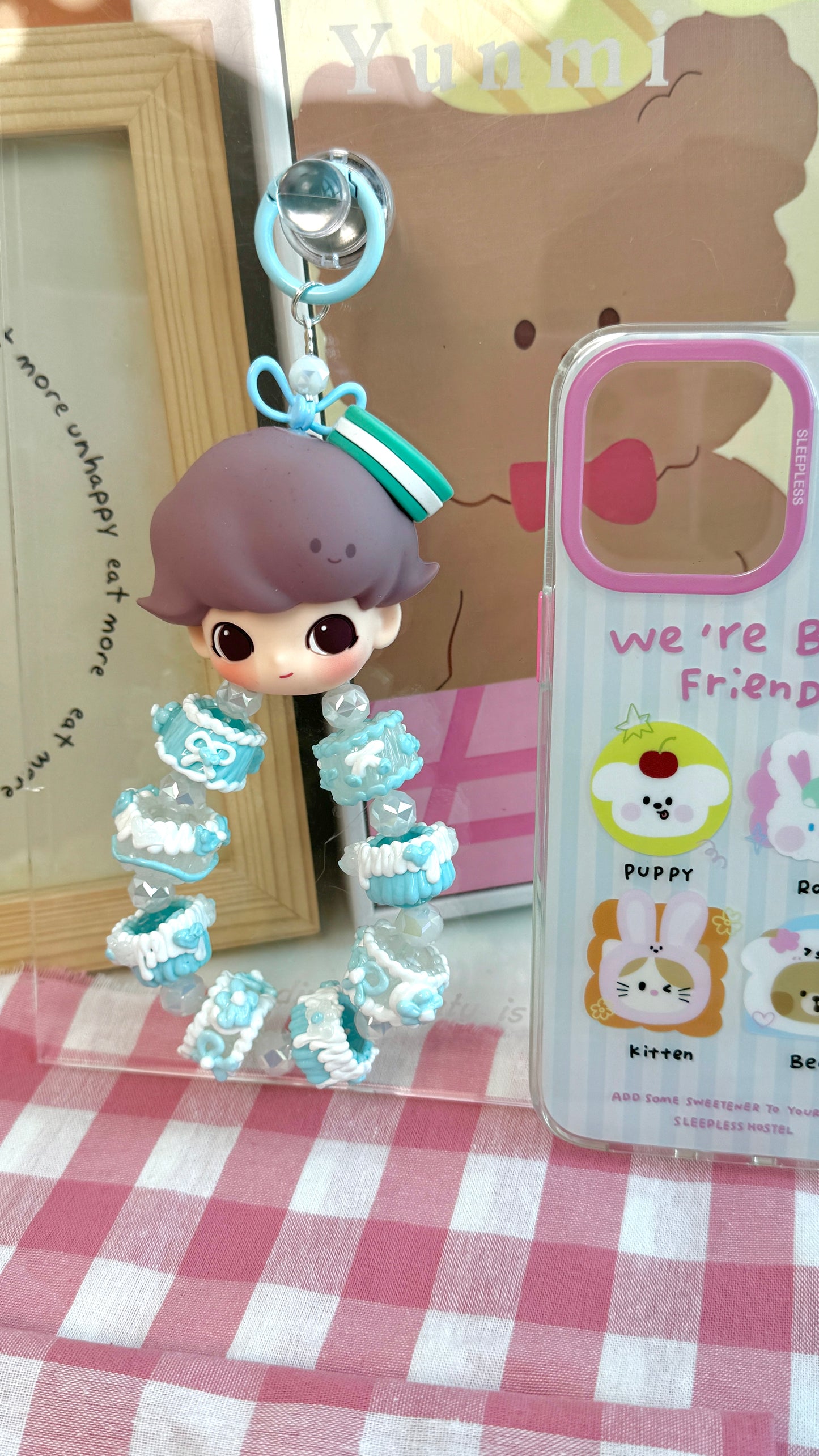 Dimoo big head bag chain