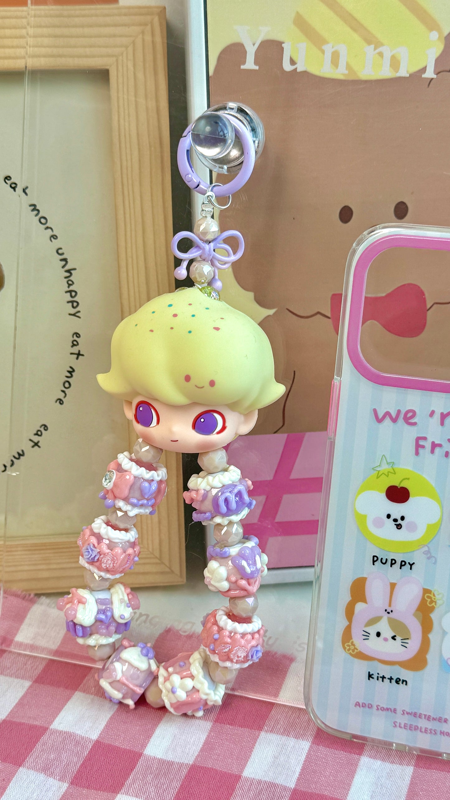 Dimoo big head bag chain