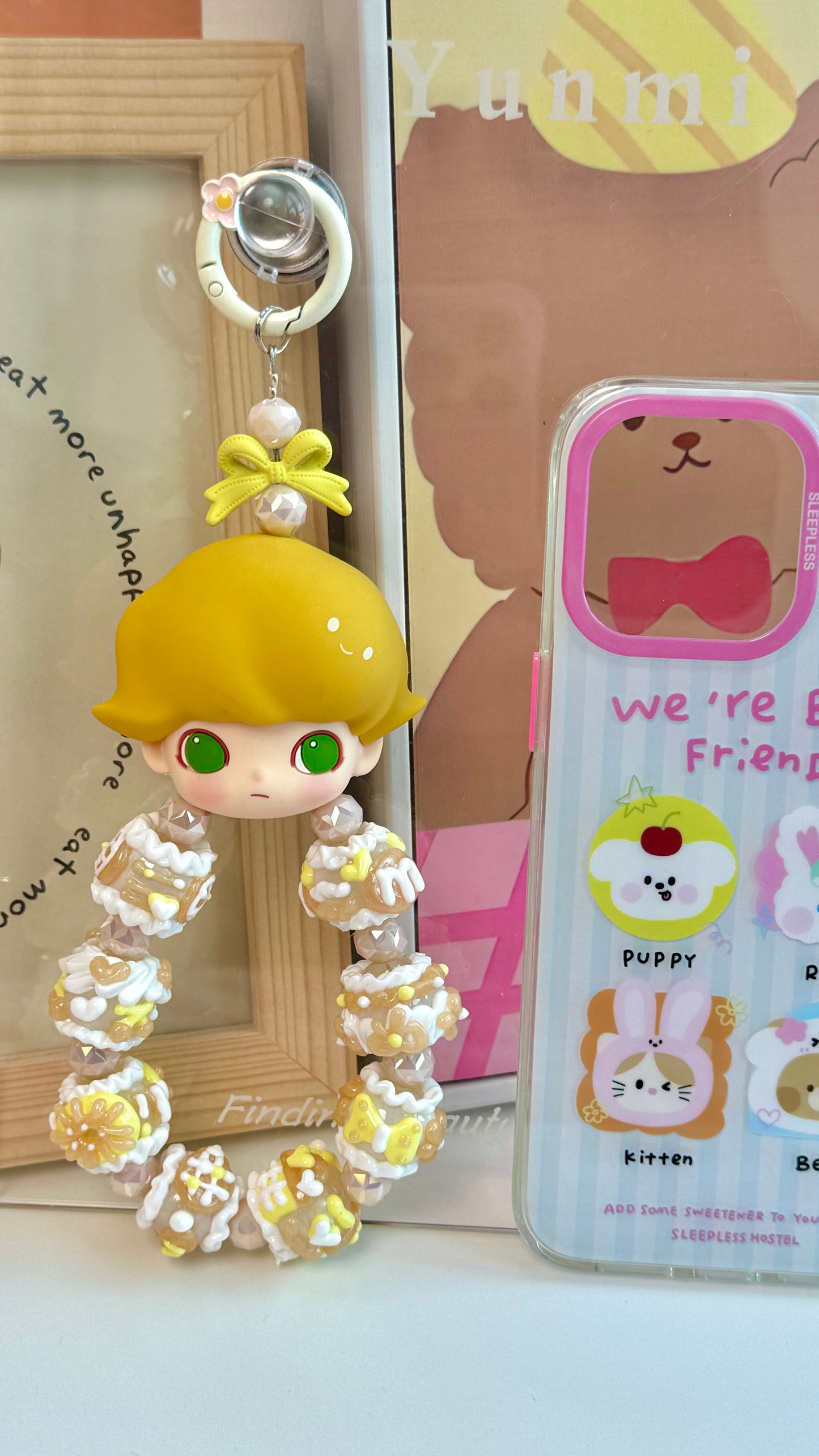 Dimoo big head bag chain