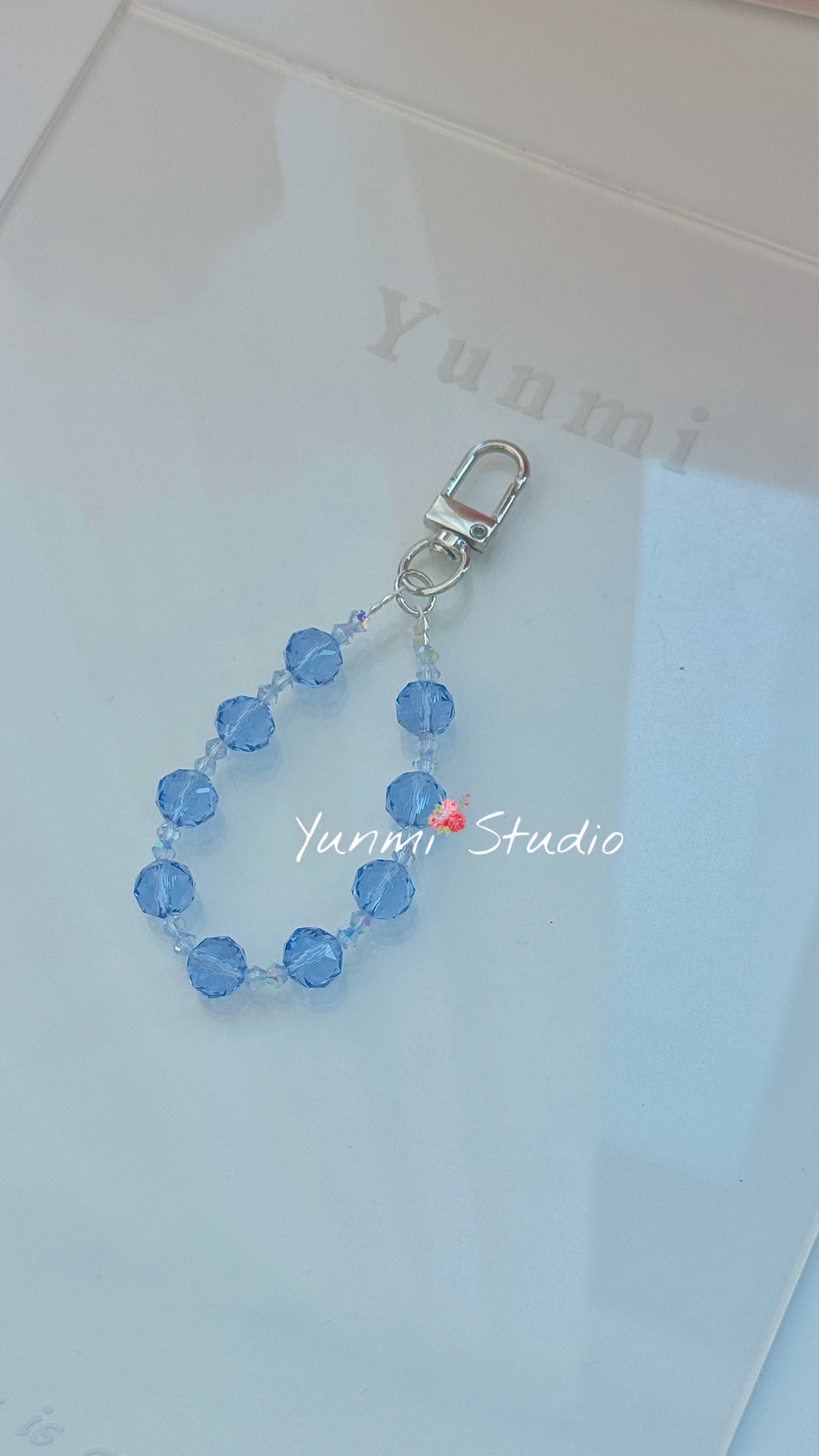 Crystal phone chain